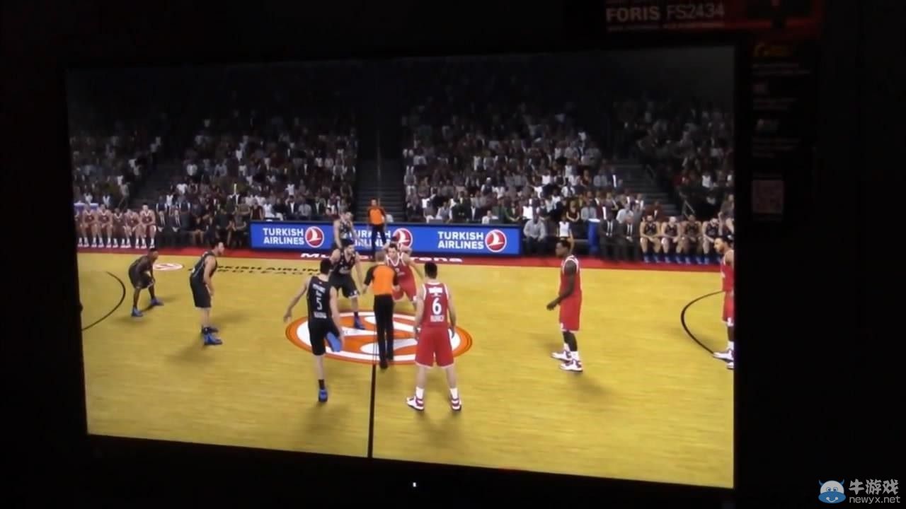 《NBA 2K15》試玩屏攝視頻：這真的不是直播？