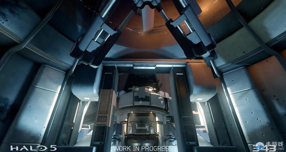 《光環(huán)5：守護者》（Halo 5：Guardians）環(huán)境設計圖曝光：美輪美奐的未來之景
