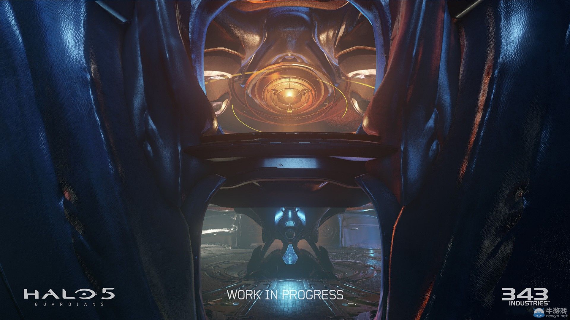 《光環(huán)5：守護者》（Halo 5：Guardians）環(huán)境設計圖曝光：美輪美奐的未來之景