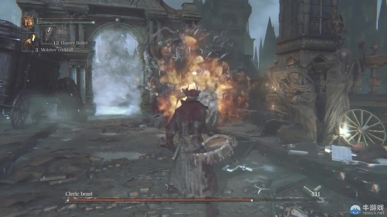 《血咒》（Bloodborne）6分鐘試玩演示清晰版：火槍巨斧戰惡魔