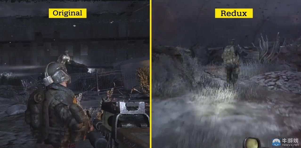 《地鐵：歸來》（Metro：Redux）重置內容新舊版畫質PK：良心重置妥妥地！