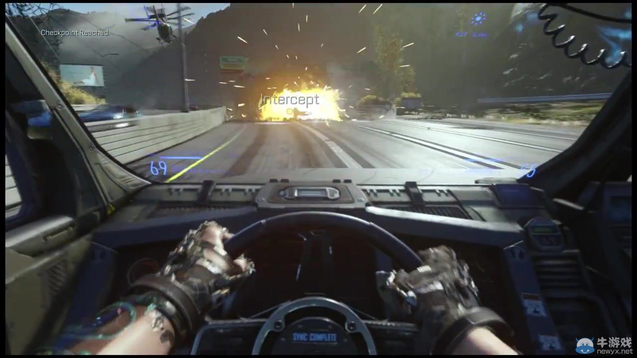 《使命召喚11：高級戰爭》（Call of Duty：Advanced Warfare）新預告金門大橋崩塌：未來武器顯神威！