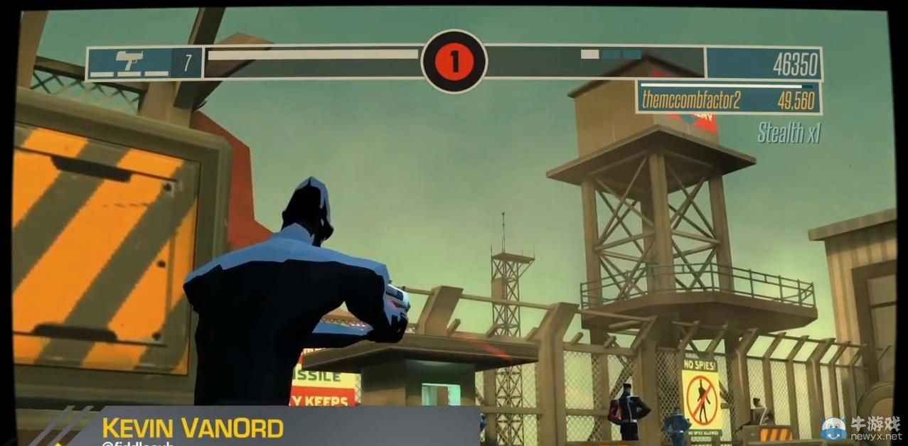 《反擊間諜》游戲演示視頻曝光：充滿復古美漫風格