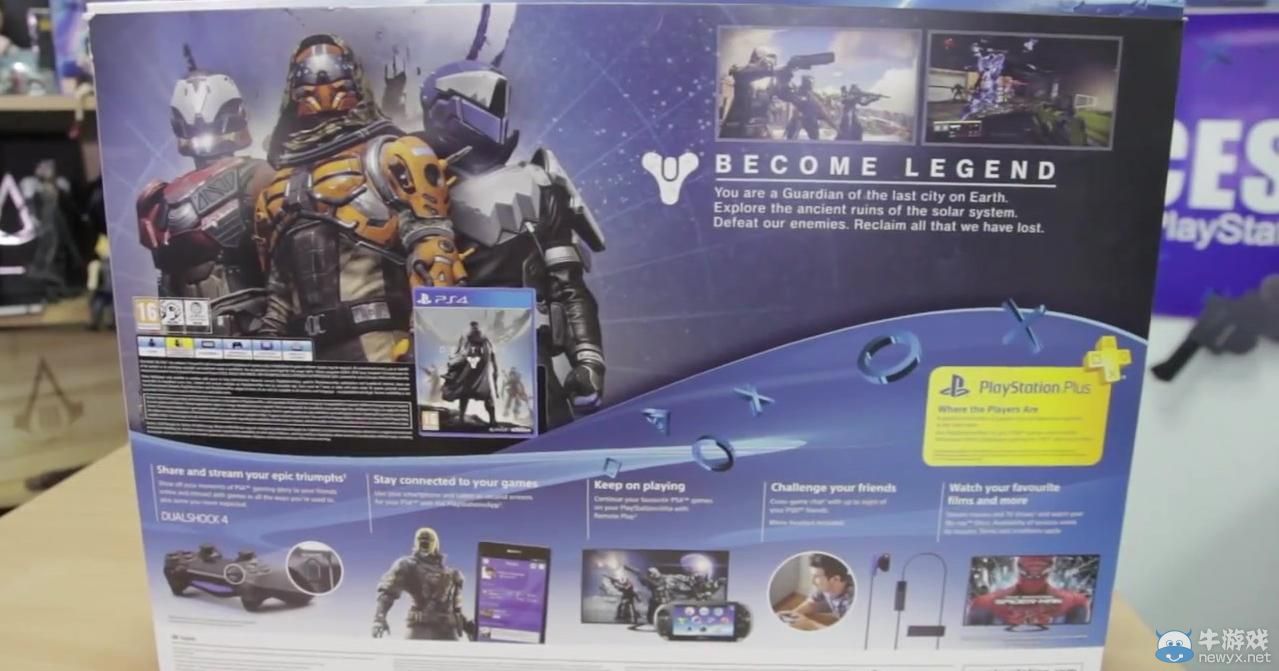《命運》（Destiny）白色PS4同捆版開箱：高大上玩家專屬炫貨