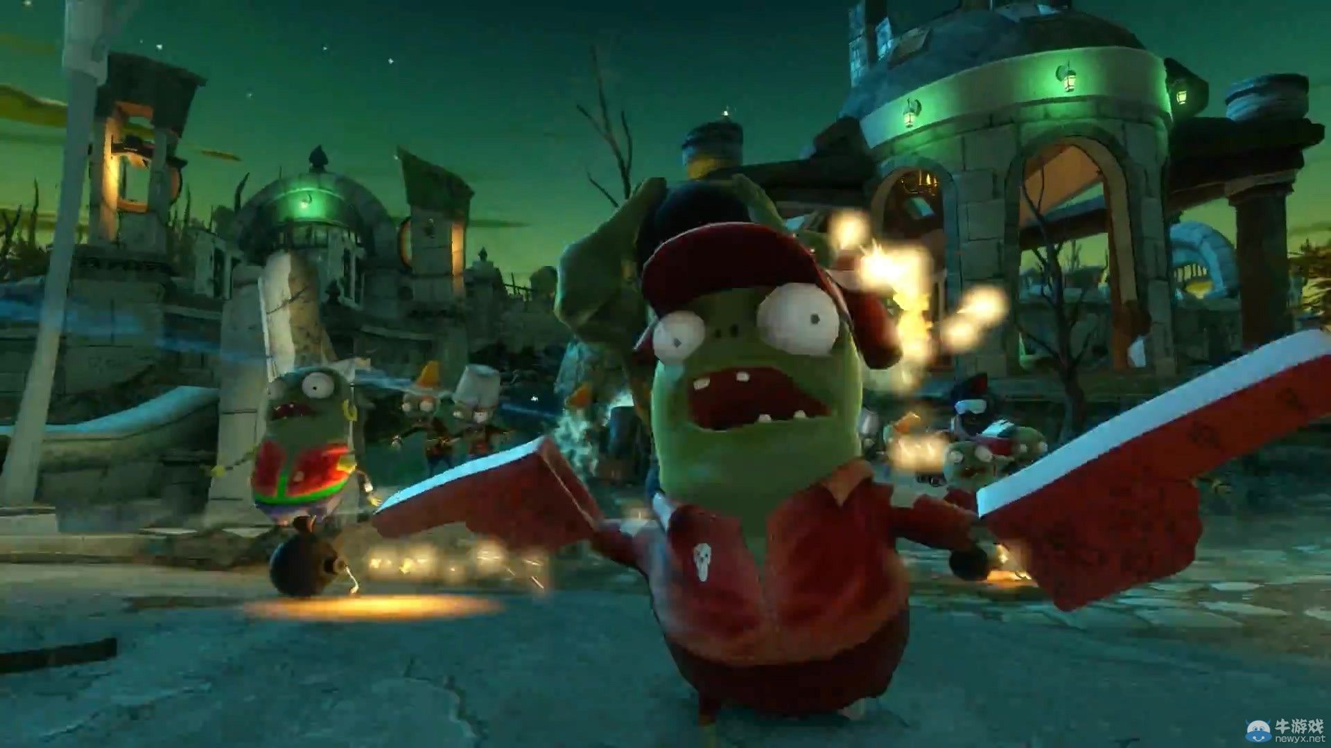 PS平臺《植物大戰僵尸：花園戰爭》（Plants vs Zombies：Garden Warfare）完整宣傳片：狂歡派對干翻僵尸