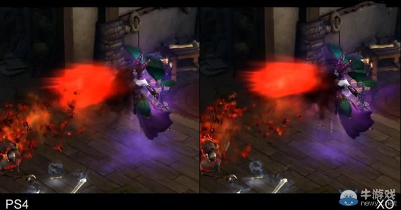 《暗黑破壞神3：終極邪惡版》（Diablo III：Ultimate Evil Edition）次世代雙版本畫質對決，PS4略勝一籌