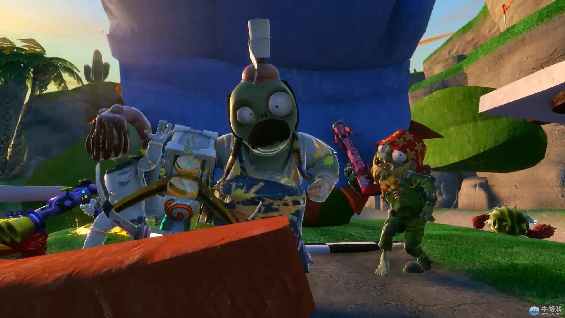 PS平臺《植物大戰僵尸：花園戰爭》（Plants vs Zombies：Garden Warfare）完整宣傳片：狂歡派對干翻僵尸