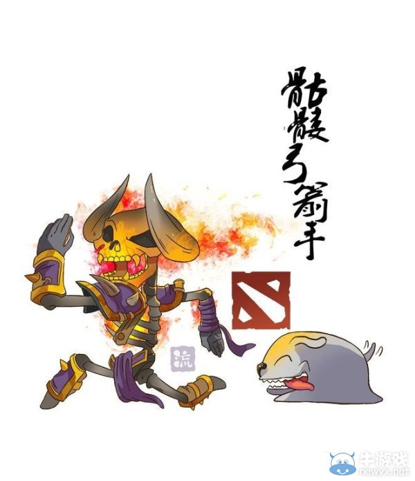 《DOTA2》萌系英雄圖賞 痛苦女王情鐘皮鞭與滴蠟