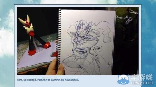 《口袋鐵拳錦標(biāo)賽》（ポッ拳 Pokken Tournament）超重口圖賞：皮卡丘怒秀二頭肌