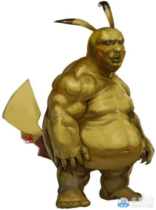 《口袋鐵拳錦標(biāo)賽》（ポッ拳 Pokken Tournament）超重口圖賞：皮卡丘怒秀二頭肌