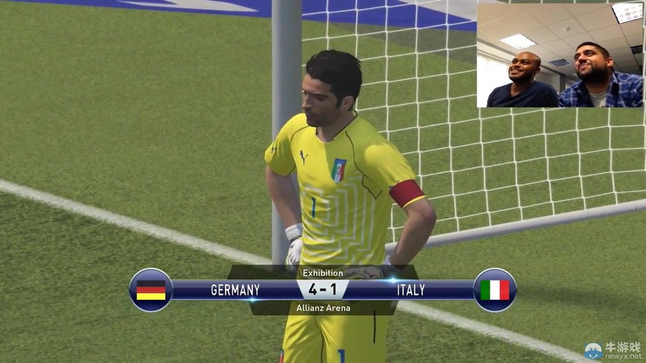 《實(shí)況足球2015》PS4實(shí)機(jī)演示視頻：德國暴打意大利