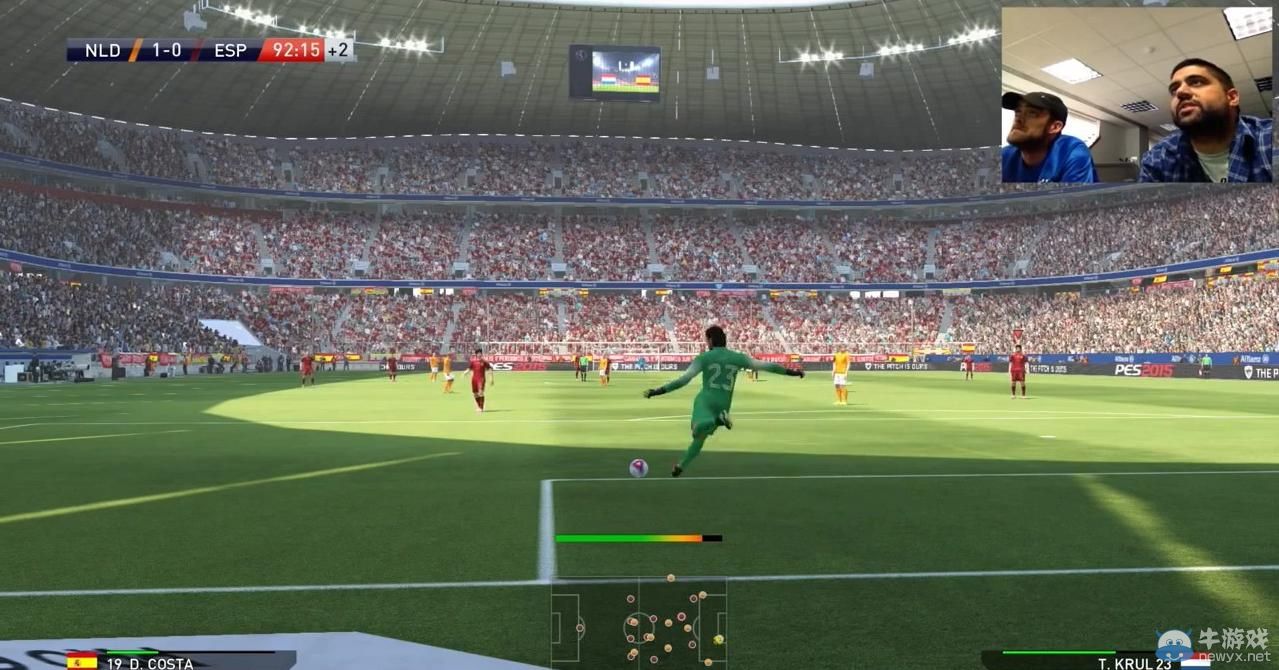 《實(shí)況足球2015》PS4實(shí)機(jī)演示視頻：德國暴打意大利