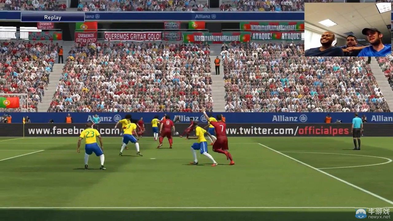 《實(shí)況足球2015》PS4實(shí)機(jī)演示視頻：德國暴打意大利
