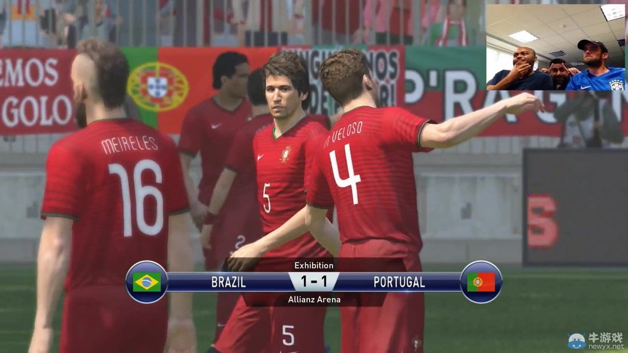 《實(shí)況足球2015》PS4實(shí)機(jī)演示視頻：德國暴打意大利