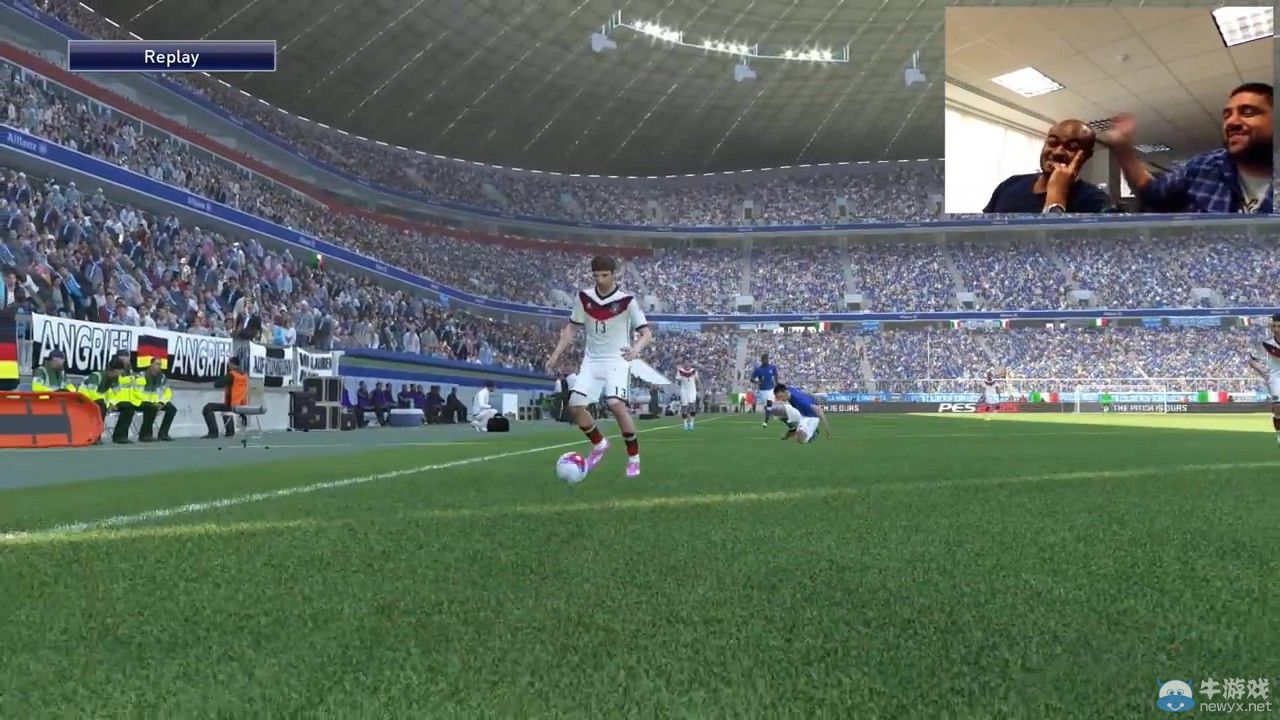 《實(shí)況足球2015》PS4實(shí)機(jī)演示視頻：德國暴打意大利