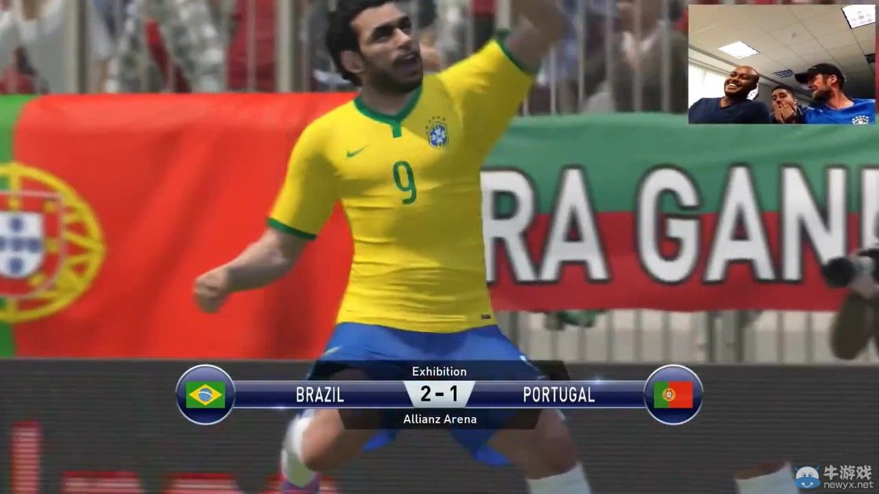 《實(shí)況足球2015》PS4實(shí)機(jī)演示視頻：德國暴打意大利