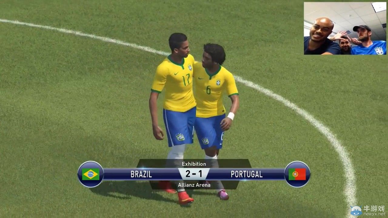 《實(shí)況足球2015》PS4實(shí)機(jī)演示視頻：德國暴打意大利