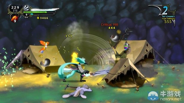《塵埃：幸福的軌跡》（Dust: An Elysian Tail）將登錄PS4：游戲質量大提升