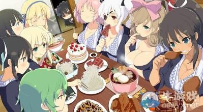 《閃亂神樂2：真紅》（Senran Kagura 2：Deep Crimson）DLC海量福利圖：紳士小心擼斷手