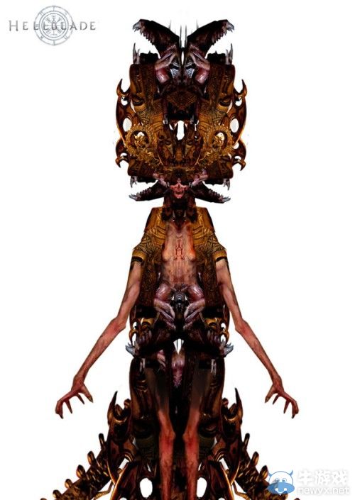 鬼泣開發商Ninja Theory新作《地獄之刃》（Hellblade）幕后開發影像第二彈 暗黑原畫設定妖魔鬼怪