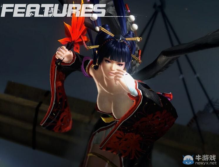 《死或生5：最后一戰》（Dead or Alive 5：Last Round）首批炫技截圖：天狗女上圍飛出