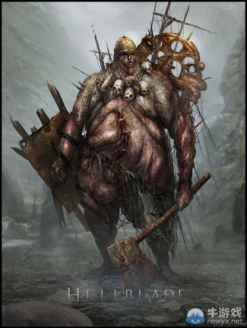 鬼泣開發商Ninja Theory新作《地獄之刃》（Hellblade）幕后開發影像第二彈 暗黑原畫設定妖魔鬼怪