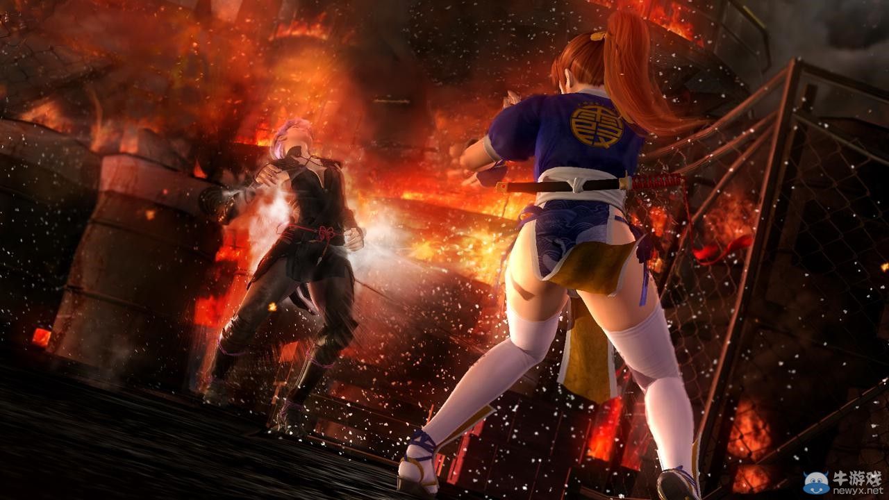 《死或生5：最后一戰》（Dead or Alive 5：Last Round）首批炫技截圖：天狗女上圍飛出