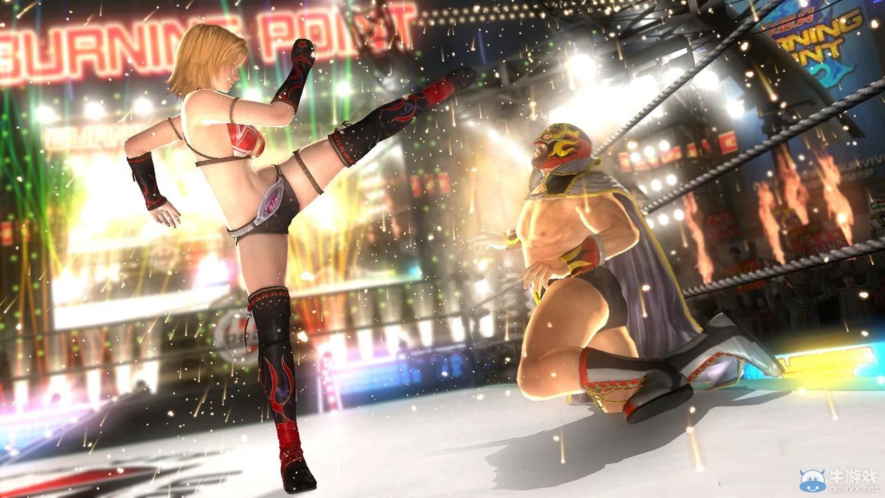 《死或生5：最后一戰》（Dead or Alive 5：Last Round）首批炫技截圖：天狗女上圍飛出
