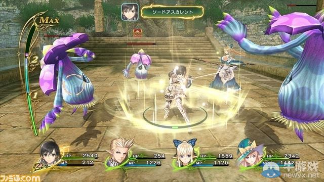 《光明共鳴》美少年騎士獨自戰斗系統等新情報公開