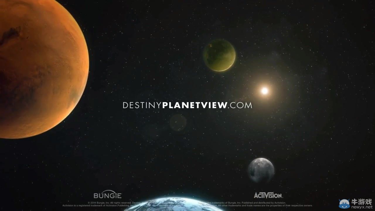 《命運》（Destiny）星球鳥瞰模式曝光：谷歌地圖的即視感