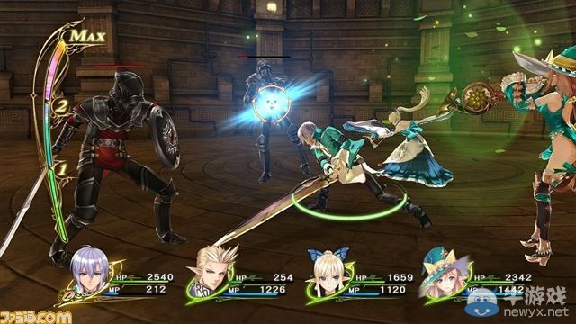 《光明共鳴》美少年騎士獨自戰斗系統等新情報公開