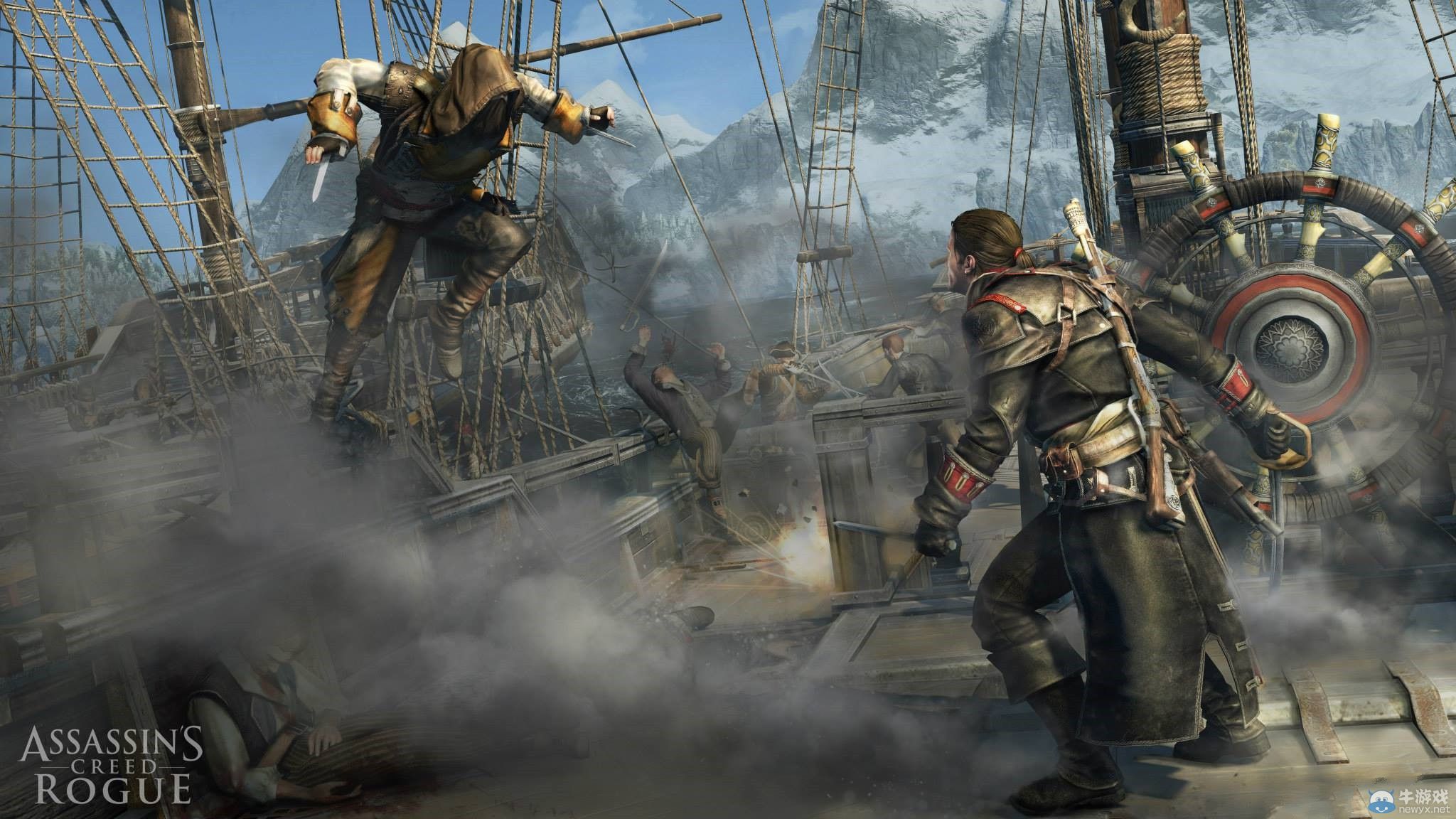 《刺客信條：叛變》（Assassin's Creed Rogue）海爾森登場：帥氣圣殿大師