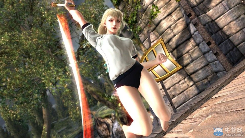 《靈魂能力：失落之劍》蕾絲丫頭登場：運動服裝胖次露底