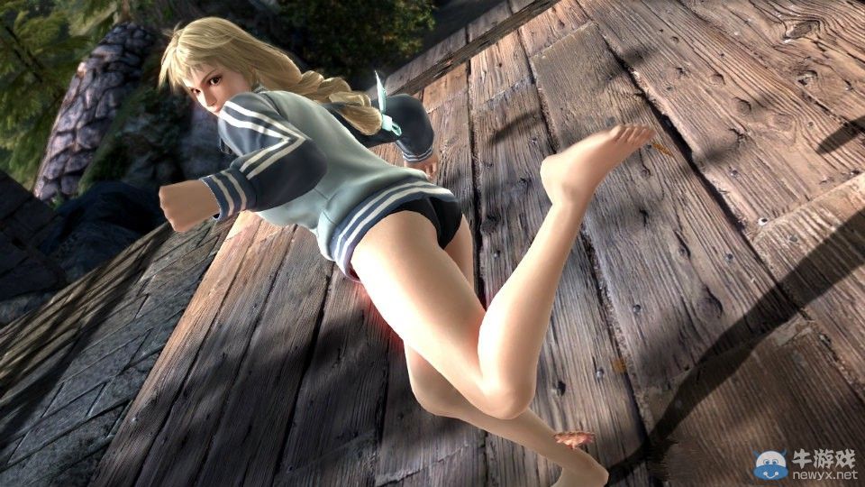 《靈魂能力：失落之劍》蕾絲丫頭登場：運動服裝胖次露底