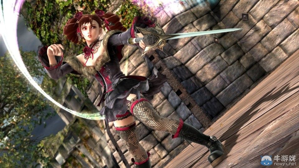 《靈魂能力：失落之劍》蕾絲丫頭登場：運動服裝胖次露底