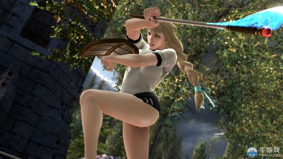 《靈魂能力：失落之劍》蕾絲丫頭登場：運動服裝胖次露底