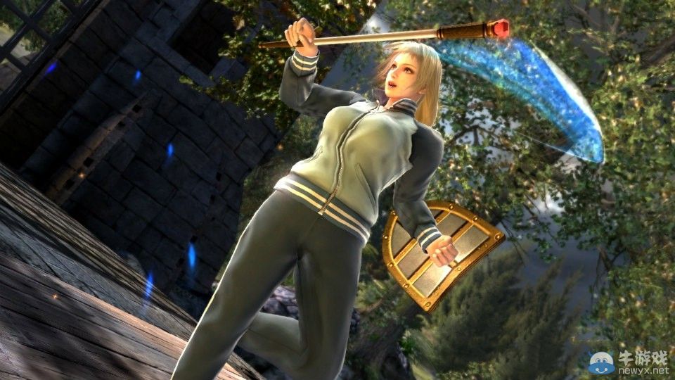 《靈魂能力：失落之劍》蕾絲丫頭登場：運動服裝胖次露底