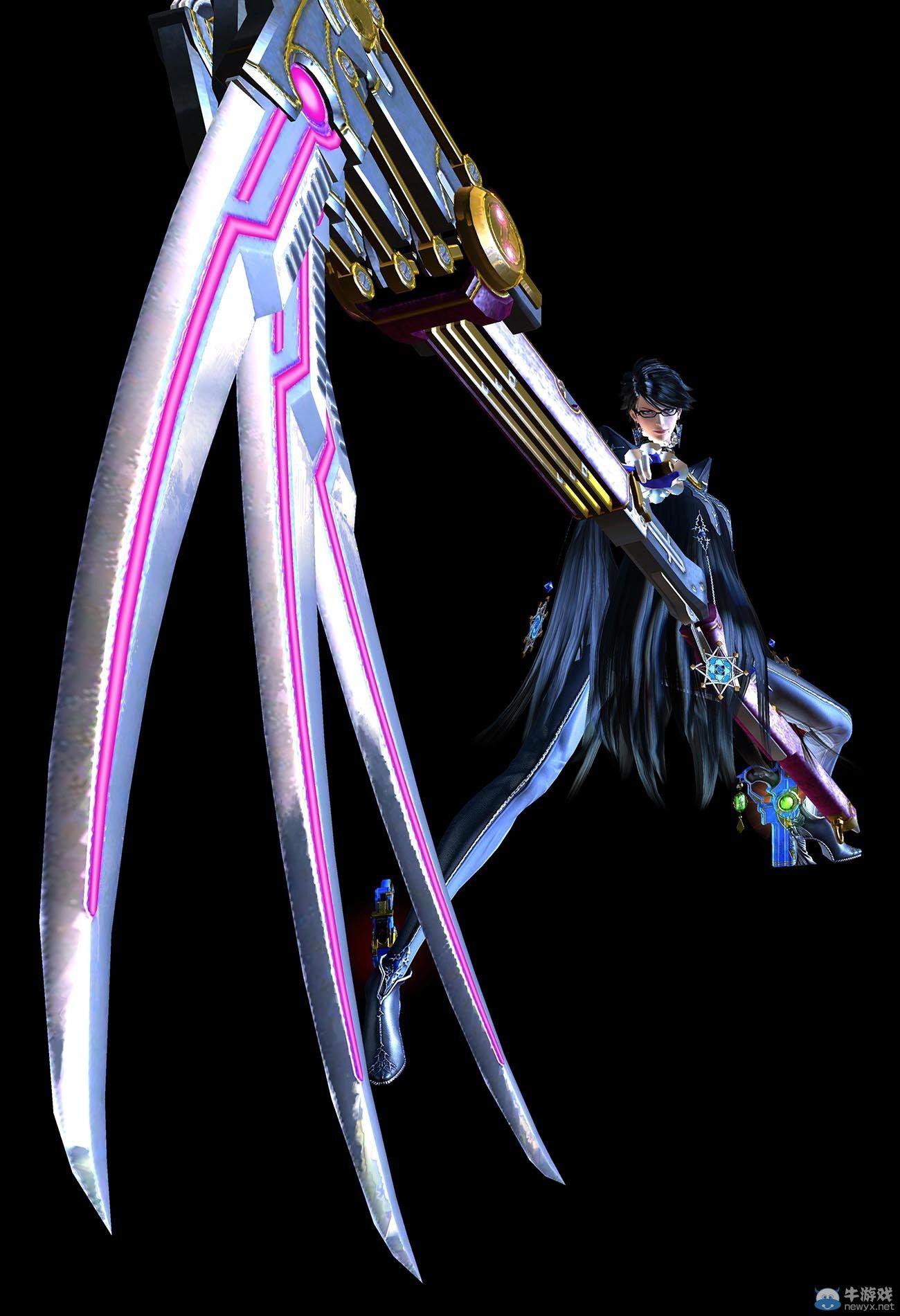 《獵天使魔女2》（Bayonetta 2）海量新畫面設(shè)定圖：批跨貝姐難駕馭！