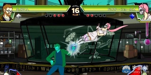 兩鍵格斗《Divekick》日版發售日確定：踢到飛起