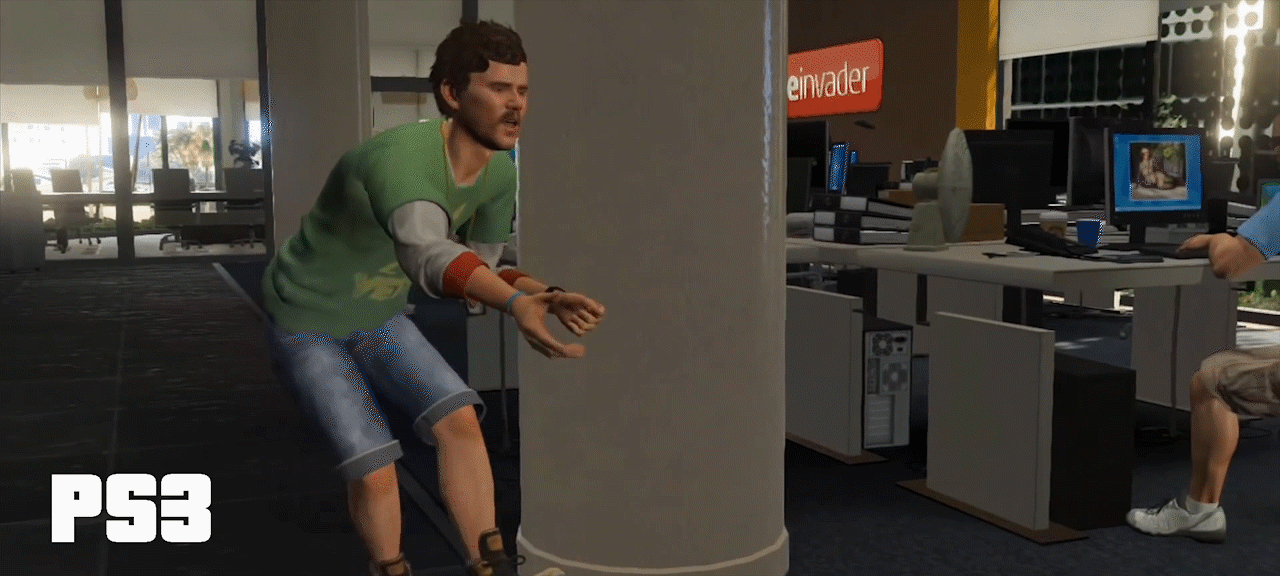 《俠盜飛車5》（GTA5）動態(tài)對比圖：全面揭示神作次世代進化