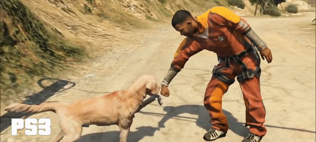 《俠盜飛車5》（GTA5）動態(tài)對比圖：全面揭示神作次世代進化