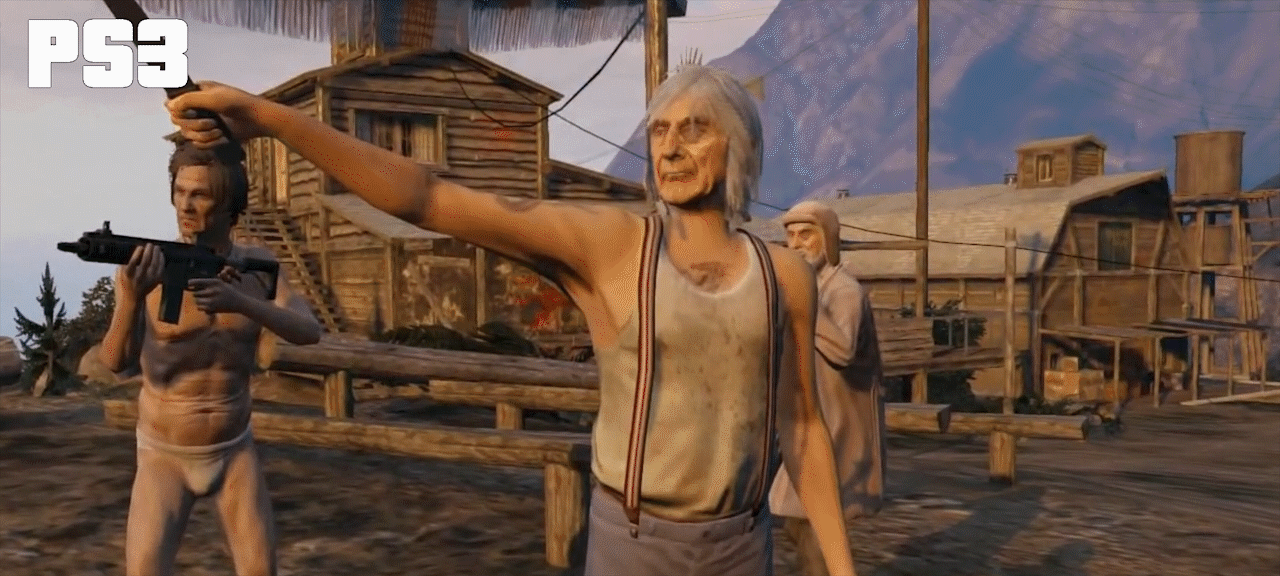 《俠盜飛車5》（GTA5）動態(tài)對比圖：全面揭示神作次世代進化