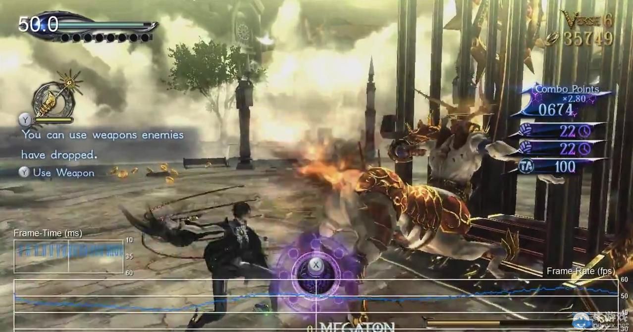 《獵天使魔女2》（Bayonetta 2）幀數測試60難保！任天堂又要出大笑話？