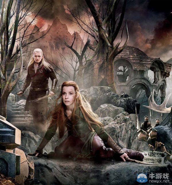 史詩大戰一觸即發!《霍比特人：五軍之戰》全景海報