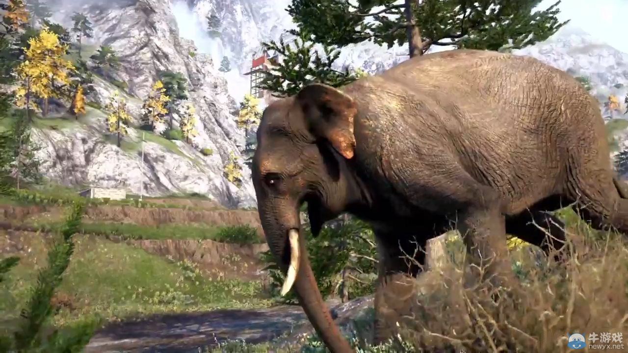 《孤島驚魂4》最新預(yù)告片放出：介紹大象用途