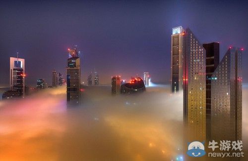高富帥的神仙國度 迪拜摩天大樓漂浮在云中