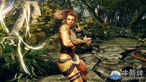 TGS2014：《殺手學堂：第二季》截圖 金發女戰士