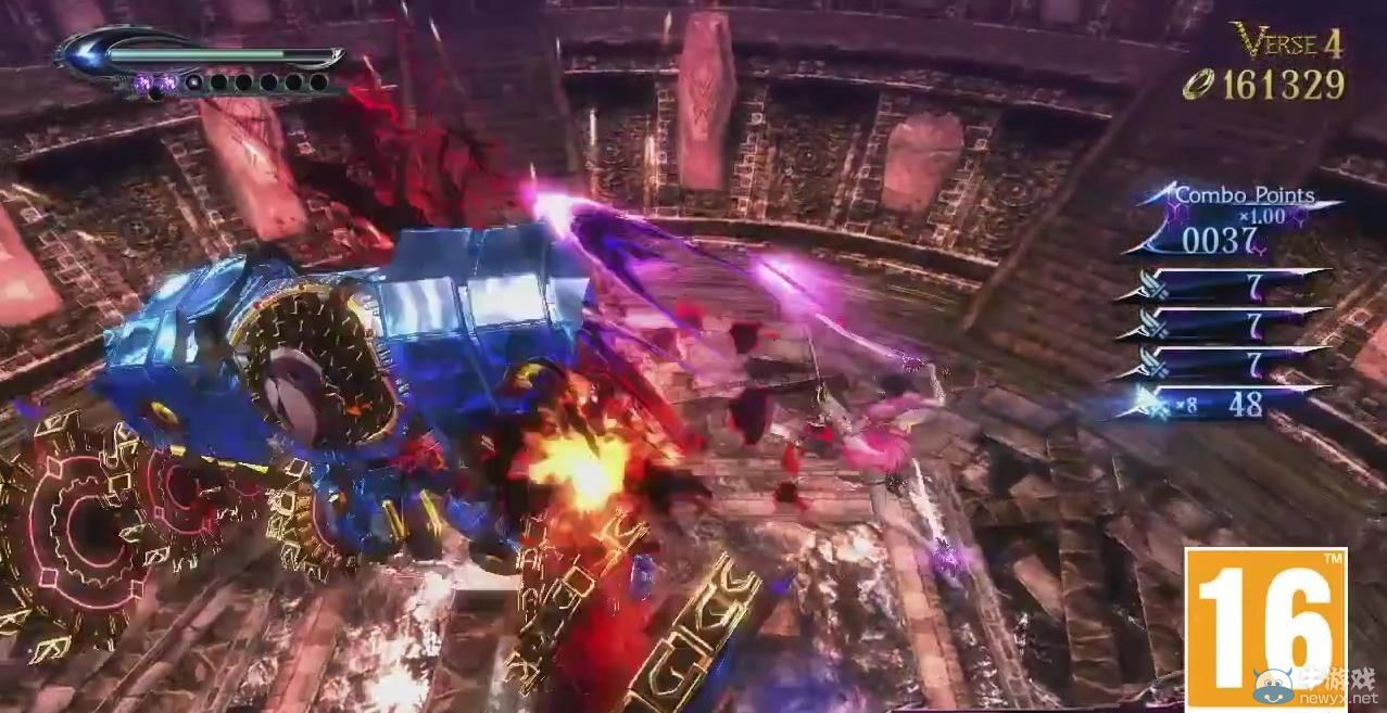 TGS 2014：《獵天使魔女2》（Bayonetta 2）激情換裝預告！圓臀露底好緊致