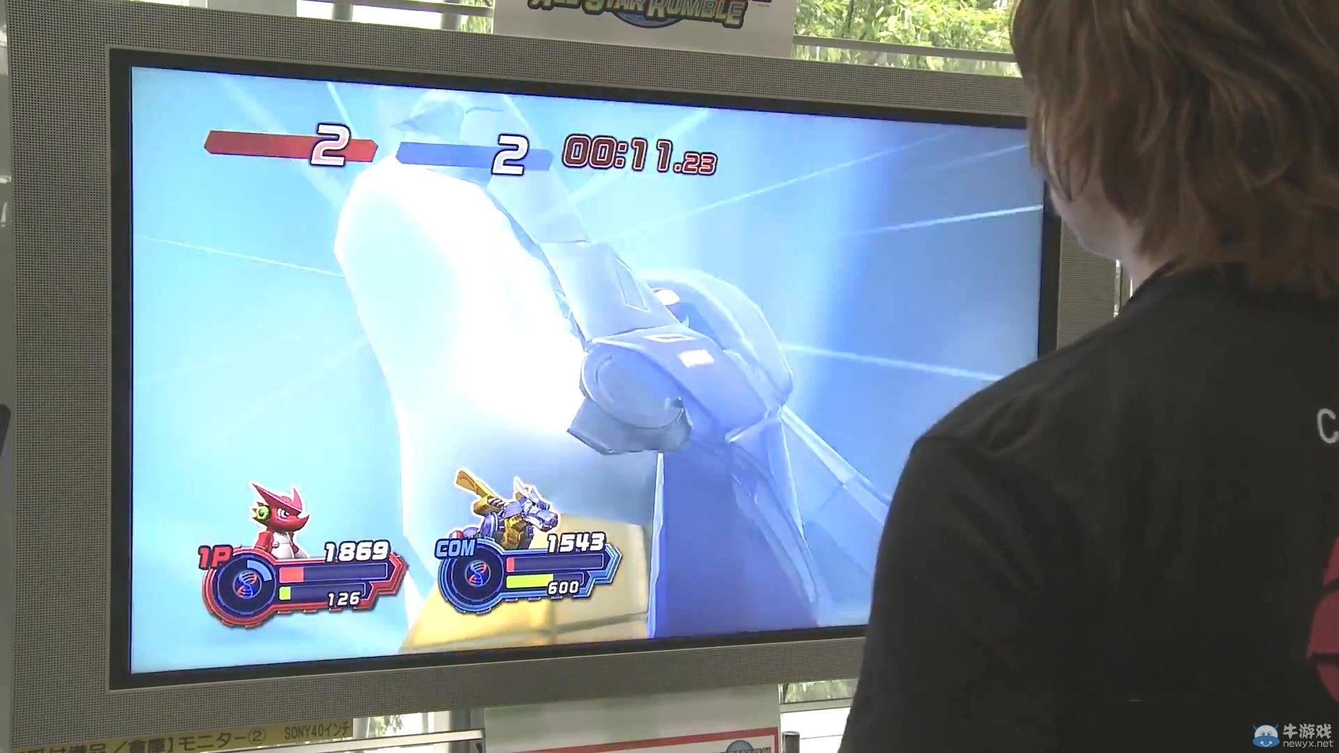 TGS 2014：《數碼寶貝全明星大亂斗》試玩演示：加布獸vs高吼獸絕對反擊