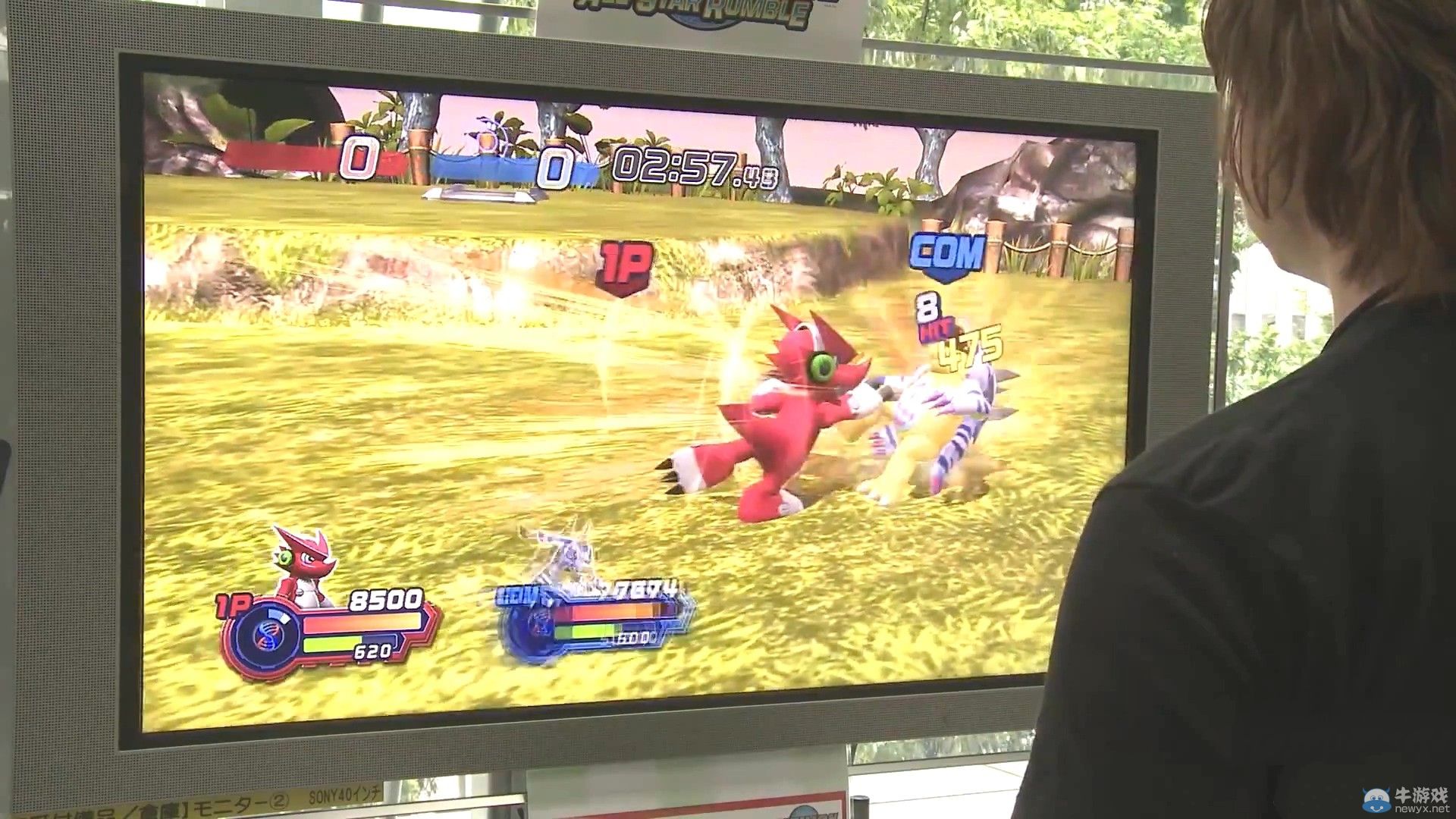 TGS 2014：《數碼寶貝全明星大亂斗》試玩演示：加布獸vs高吼獸絕對反擊